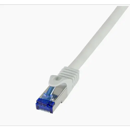 Cablu de retea, LogiLink, Cat 6a, S/FTP, 5 m, Alb