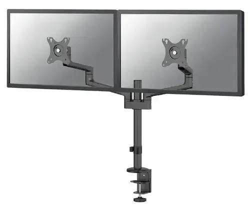 Suport 2 monitoare Neomounts DS60-425BL2, 17inch-27inch, 16 kg, VESA 75x75, 100x100 (Negru)
