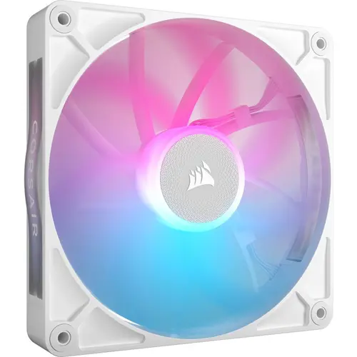 Ventilator Corsair iCUE LINK RX140 RGB, iluminare RGB, 140mm, 1700 rpm, PWM (Alb)