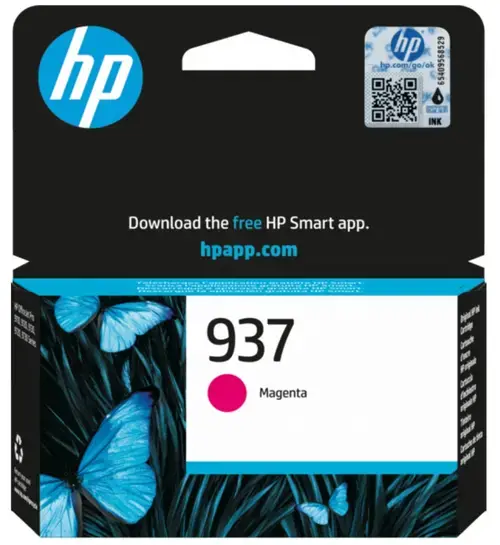 Toner Cerneala HP 937 (4S6W3NE), Magenta, 800 pagini
