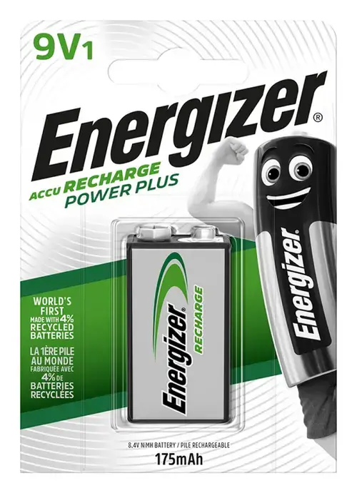 Acumulator Energizer Power Plus 9V, 175mAh