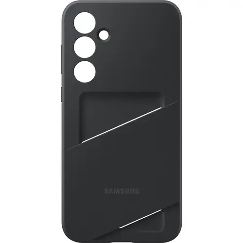 Husa Protectie Spate Samsung EF-OA356TBEGWW pentru Samsung Galaxy A35 5G A356, Slot Card (Negru)