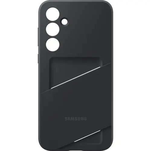 Husa Protectie Spate Samsung EF-OA356TBEGWW pentru Samsung Galaxy A35 5G A356, Slot Card (Negru)