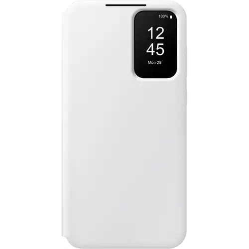 Husa Smart View Wallet Samsung EF-ZA356CWEGWW pentru Samsung Galaxy A35 (Alb)