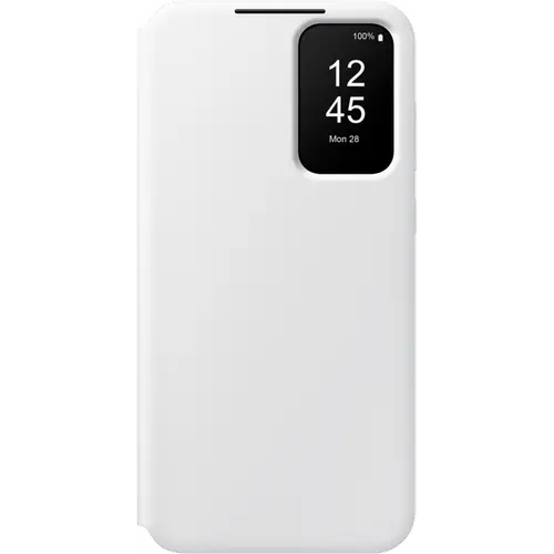 Husa Smart View Wallet Samsung EF-ZA356CWEGWW pentru Samsung Galaxy A35 (Alb)