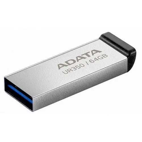 Stick USB 3.2 ADATA 64 GB, carcasa metalica, Gri