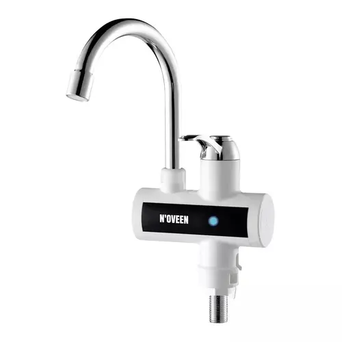 Robinet electric pentru incalzit apa Noveen IWH160, 3600 W, Montare pe blat, Protectie la supraincalzire (Alb)