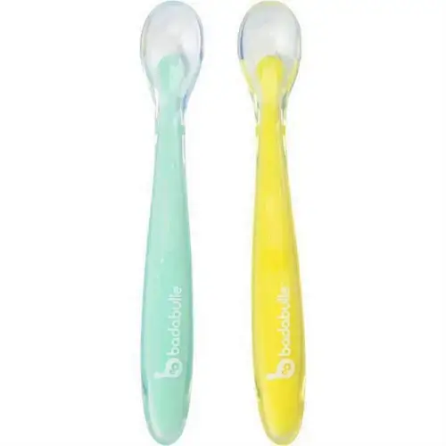 Set 2 linguri de silicon Badabulle
