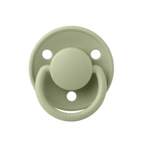 Suzeta De Lux Silicon BIBS, tetina rotunda, marime universala (0-3 ani)