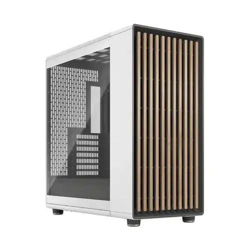 Carcasa Fractal Design North XL TG, Middle Tower, fara sursa, ATX, E-ATX (Alb)