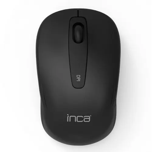 Mouse Wireless Inca IWM-331RS, 2.4 GHz, 1600 dpi, Optic (Negru)