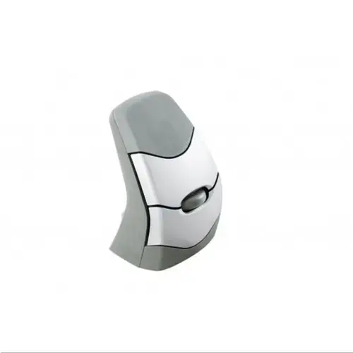 Mouse wireless vertical BakkerElkhuizen DXT, 2000 DPI (Alb/Gri)