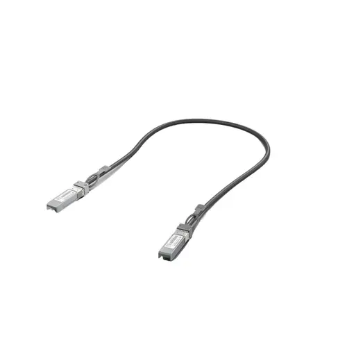 Cablu optic de retea, Ubiquiti, SFP, 0.5 m, Gri
