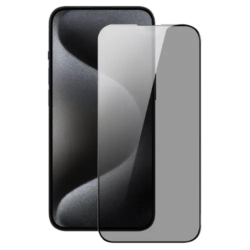 Folie Sticla Lemontti LEMFSPFSGS24PN, Privacy, Full Fit, pentru Samsung Galaxy S24 Plus (Negru)
