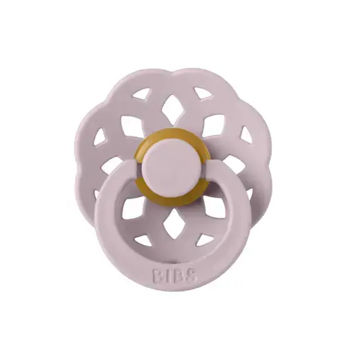Suzeta Boheme Latex BIBS Dusky Lilac, tetina rotunda, 0 luni +