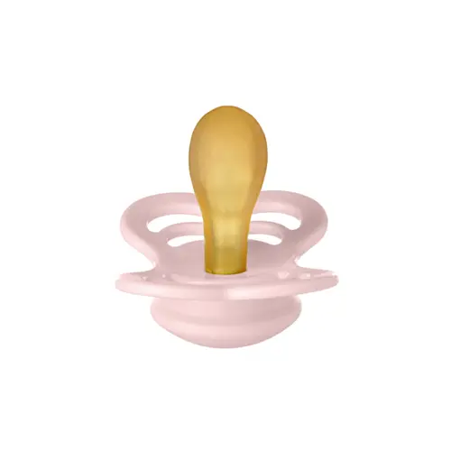 Suzeta Supreme Latex BIBS Blossom, tetina simetrica, 6 luni +