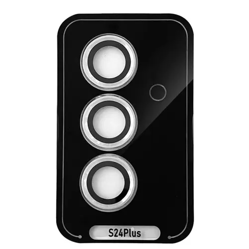 Folie Sticla Devia DFSCPSSGS24PA Camera Peak Series pentru Samsung Galaxy S24 Plus (Argintiu)