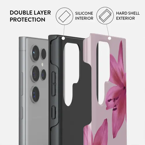 Husa Burga Dual Layer Fragile Beauty Samsung Galaxy S24 Ultra