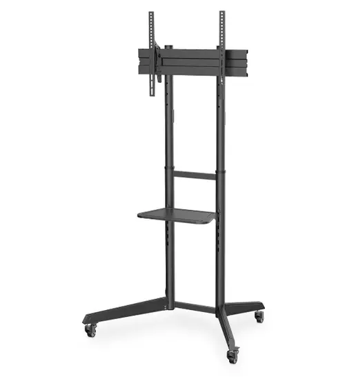 Stand Mobil Digitus DA-90447, Raft multimedia, 37inch-70inch, 50 kg (Negru)