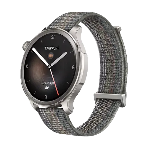 Smartwatch Huami Amazfit Balance, 46mm, Ecran 1.5inch AMOLED, Bluetooth, 150 moduri sport, GPS, Zepp OS 3.5, Rezistent la apa 5 ATM (Argintiu/Gri)