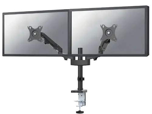 Suport 2 monitoare Neomounts DS70-750BL2, 17inch-27inch, 14 kg, VESA 75x75, 100x100 (Negru)