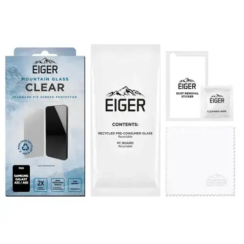 Folie Sticla Eiger EGSP00957 Mountain Glass pentru Samsung Galaxy A35 / A55 (Transparent)