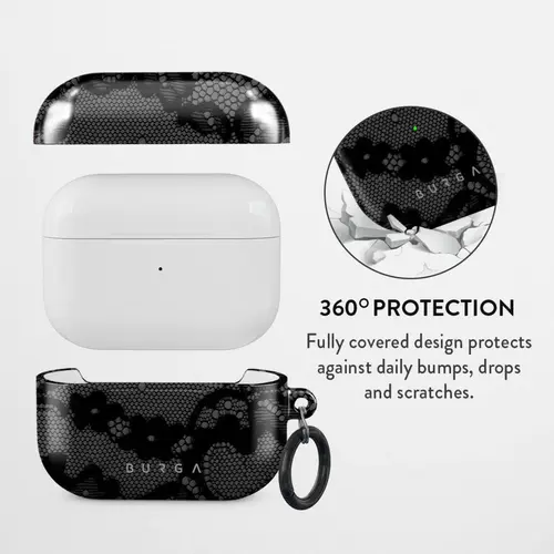 Husa Burga Hard Shell Magnetic Airpods Pro