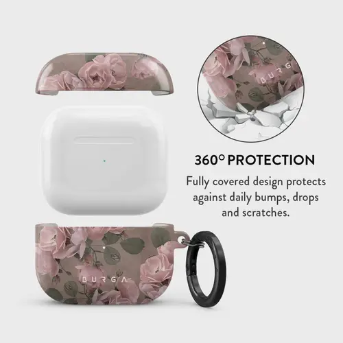 Husa Burga Hard Shell Vintage Glamour Airpods 3
