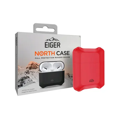 Husa Airpods Generation 1/2 Eiger North Case (Rosu)