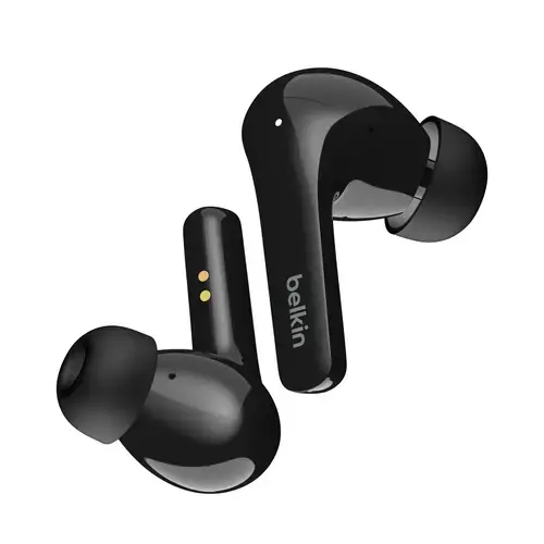 Casti True Wireless Belkin SoundForm Flow, Bluetooth, Microfon (Negru)