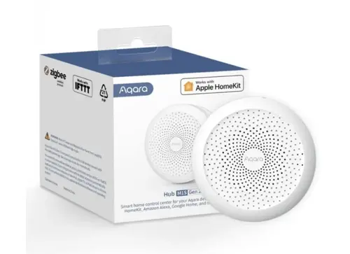 Senzor Aqara Hub M1S Gen 2 HM1S-G02, multifunctional de tip Smart Gateway, Wireless