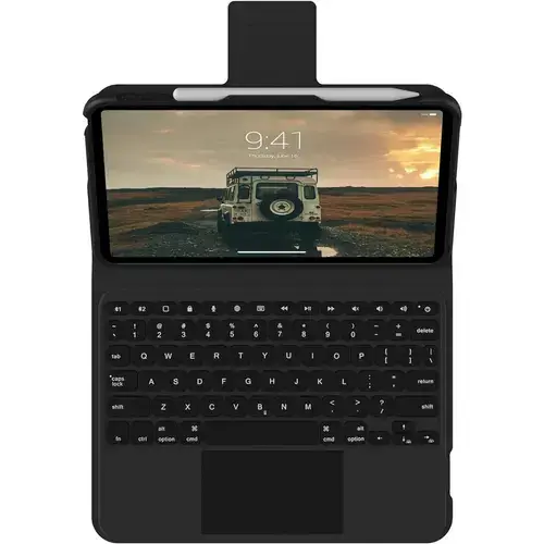 Husa cu tastatura UAG Keyboard Cover, Bluetooth, Suport stylus, pentru Apple iPad 10.9inch, 10th generation (Negru)