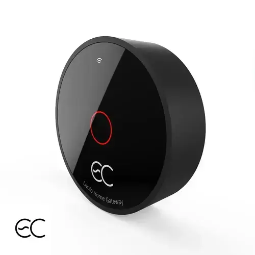 Hub LIVOLO cu Protocol ZigBee EC, Control aplicatie & Wi-Fi (Negru)