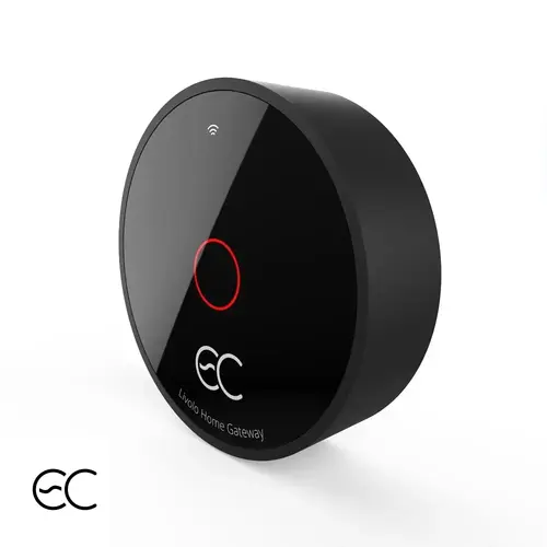 Hub LIVOLO cu Protocol ZigBee EC, Control aplicatie & Wi-Fi (Negru)