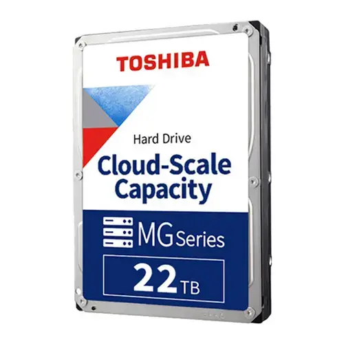 HDD Server Toshiba Enterprise MG10, 22TB, SATA-III, MAMR 512e, 7200 rpm, 3.5inch