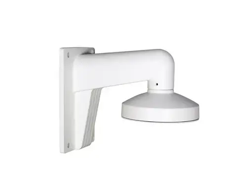 Suport montaj pe perete pentru camere dome Hikvision DS-1273ZJ-140, aluminiu (Alb)