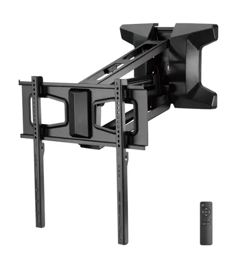 Suport Perete Electric Maclean MC-891, 37inch - 70inch, telecomanda, 35 Kg (Negru)
