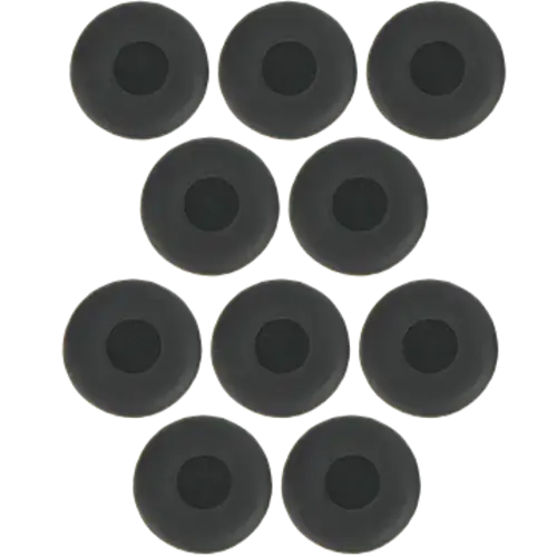 Set 10x Pernute casti, Jabra, Piele (Negru)