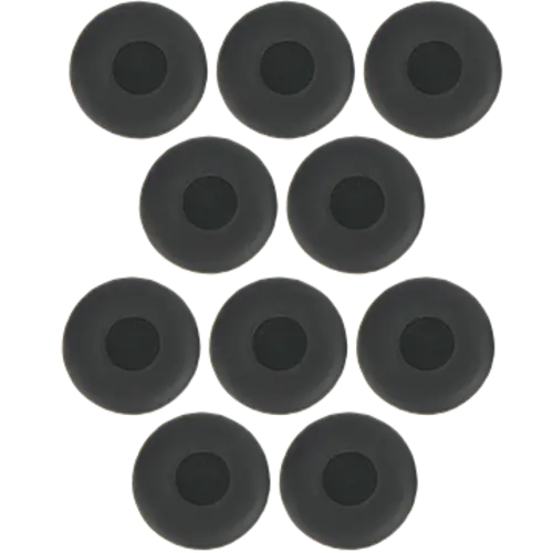Set 10x Pernute casti, Jabra, Piele (Negru)