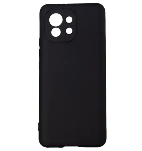 Protectie pentru spate Spacer pentru Xiaomi Mi 11 5G, Negru