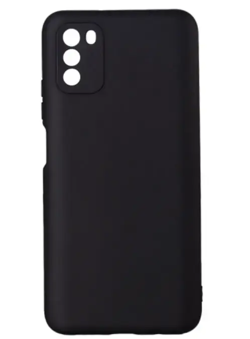 Protectie pentru spate Spacer pentru Xiaomi Pocophone M3, Negru