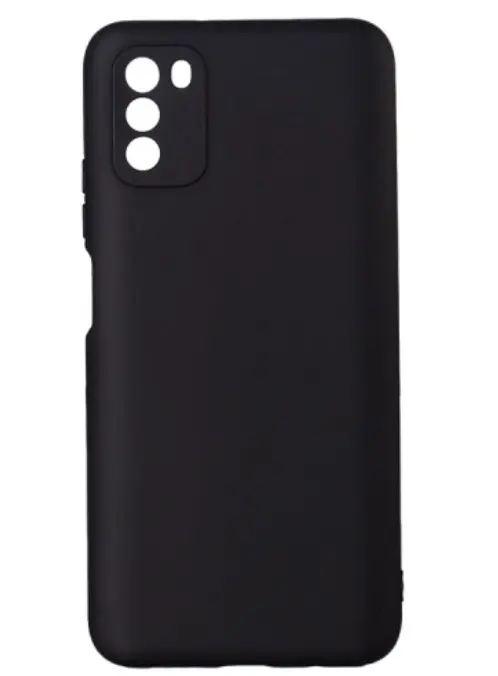 Protectie pentru spate Spacer pentru Xiaomi Pocophone M3, Negru