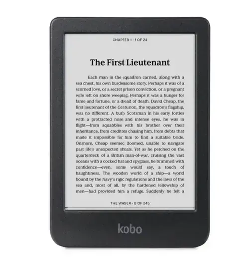 eBook Reader Kobo Clara BW, Ecran E Ink Carta 1300 6inch, Procesor 1GHz, 512MB RAM, 16GB Flash, USB Type-C, IPX8 (Negru)
