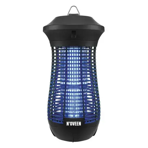 Lampion electric anti-insecte Noveen IKN24, Profesionala, UV 24 W, 4000 V (Negru)