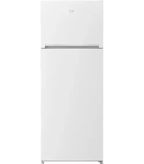 Frigider cu 2 usi Beko RDSE465K40WN, 437 L, Clasa E, Static, Termostat reglabil, Vacation Mode, Iluminare LED, Cooling Fan, H 185 cm (Alb)