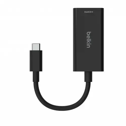 Adaptor Belkin CONNECT, USB-C - HDMI 2.1, compatibil 8K, 4K, HDR (Negru)