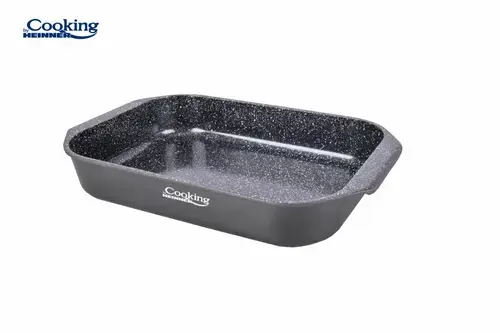 Tava inalta aluminiu Heinner DARK  LINE, 39.5 x 26 cm