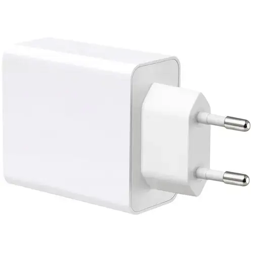 Incarcator Retea Lemontti, GaN Fast Charge 45W 1 x PD Type-C + 1 x USB-A Quick Charge 3.0, Alb