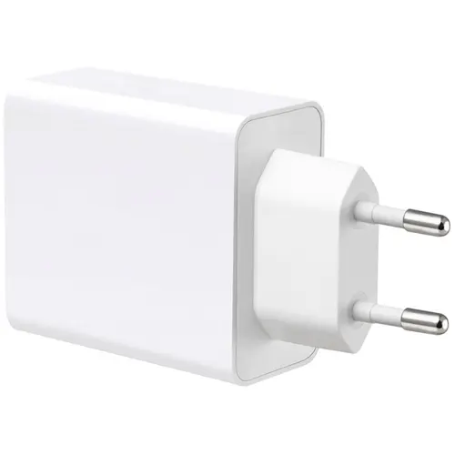 Incarcator Retea Lemontti, GaN Fast Charge 45W 1 x PD Type-C + 1 x USB-A Quick Charge 3.0, Alb