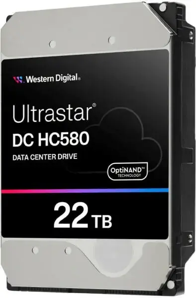 HDD Server Western Digital Ultrastar DC HC580, SE, 22TB, SATA, 7200 rpm, 3.5inch
